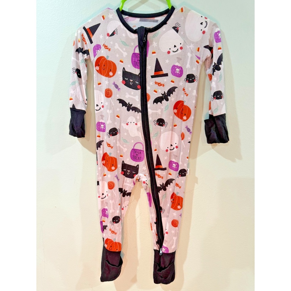 Little Sleepies halloween bamboo sleeper size 3-6 months